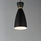 Maxim Lighting Carillon 1-Light Elongated Mini Pendant, Black/Satin Brass 11301BKSBR - alternate 2